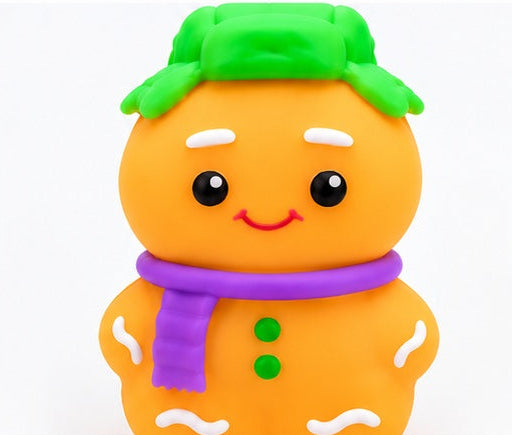 Gingerbread Cutie Christmas Squishy Toy – Assorted Colors