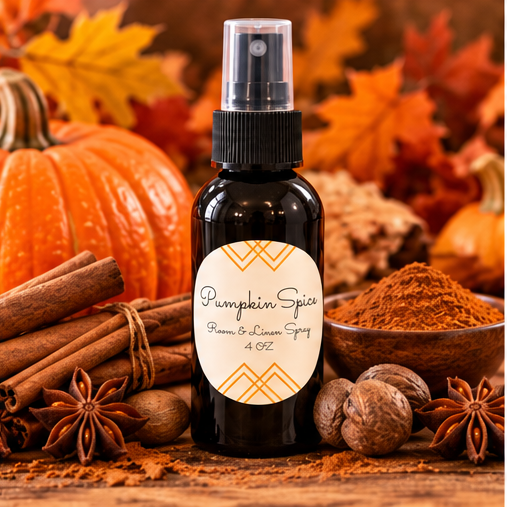 Pumpkin Spice Room & Linen Spray | Double-Scented 4 oz