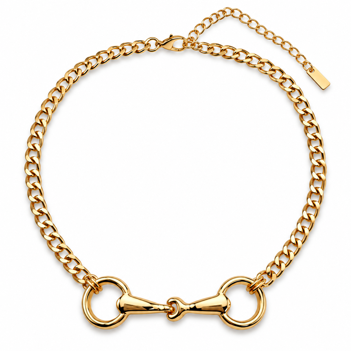 Bit & Bridle Equestrian Choker Necklace