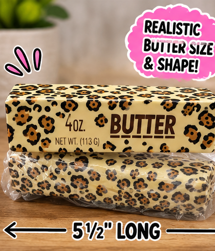 Wild Side Leopard Butter Squish | Stretchy Sensory Fidget Toy