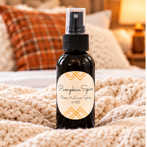 Pumpkin Spice Room & Linen Spray | Double-Scented 4 oz