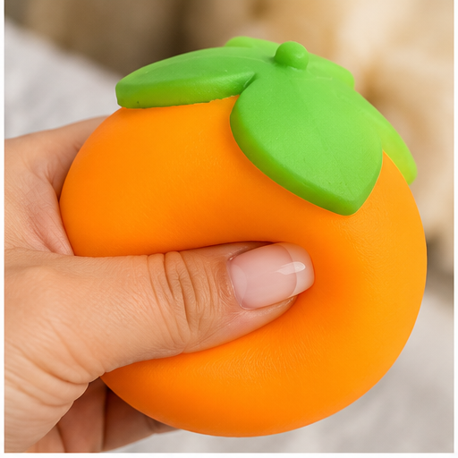 Squeeze the Day Orange Squishy Sensory Toy