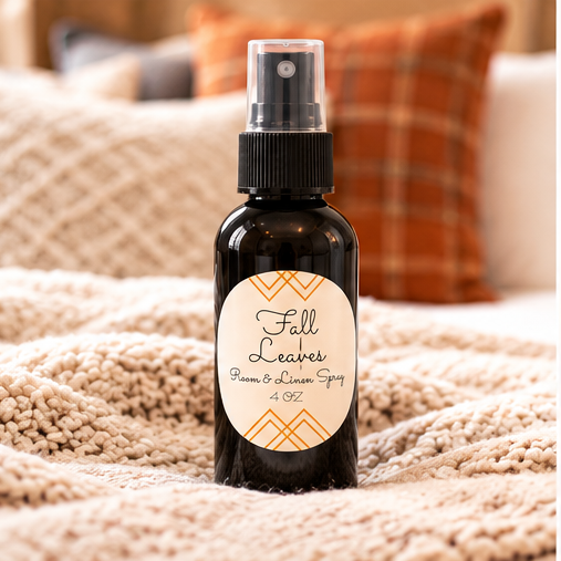 Fall Leaves Room & Linen Spray | Double-Scented 4 oz