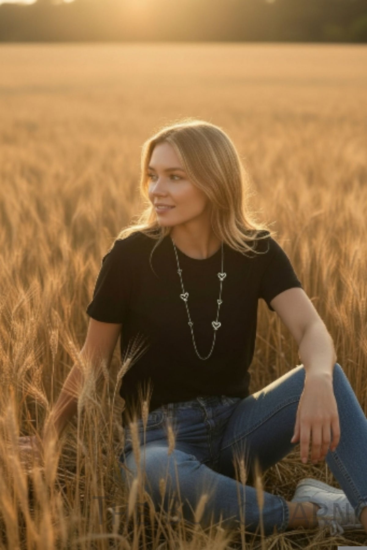 Forever Yours Heart Station Necklace