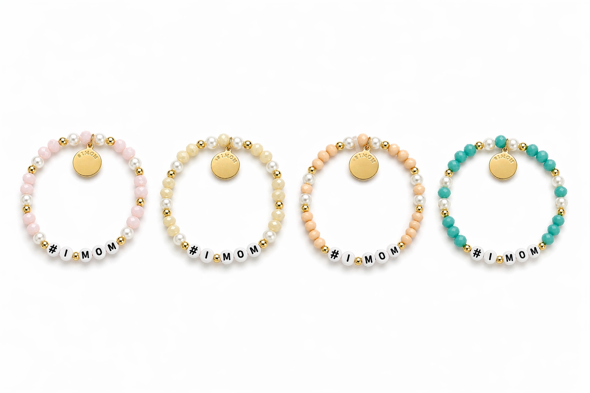 #IMOM Beaded Bracelet