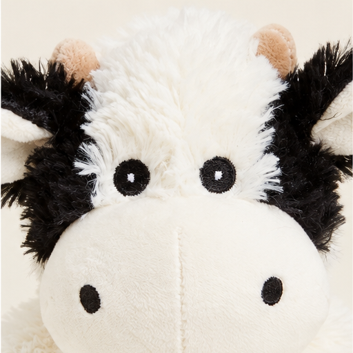 Warmies® Large Black & White Cow | 13" Microwavable Lavender Plush