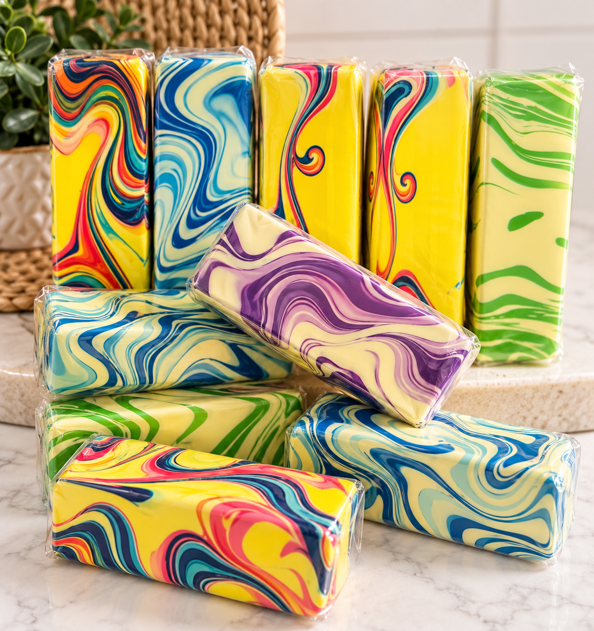 Marble Melt Butter Squishy Sensory Toy