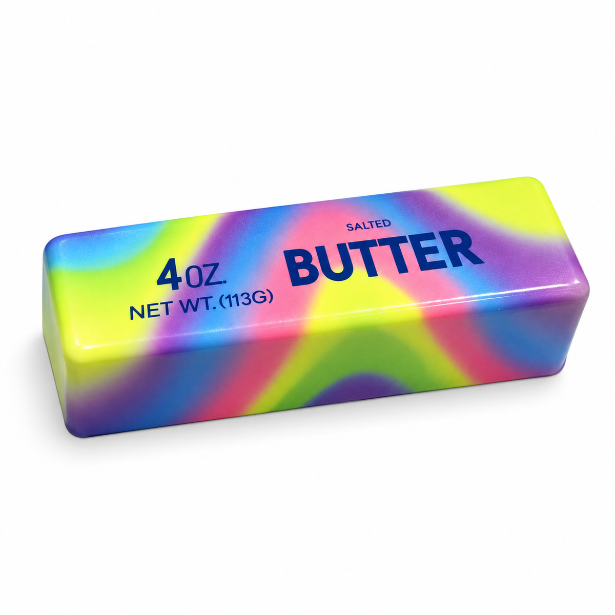 Groovy Melt Tie-Dye Butter Squishy