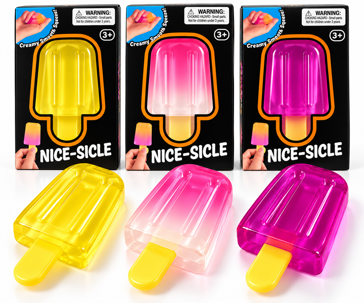 NICE-SICLE Popsicle Squishy Sensory Toy