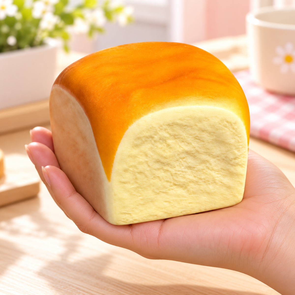 Fresh-Baked Roll Slow-Rise Squishy