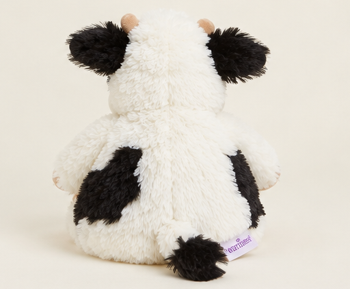 Warmies® Large Black & White Cow | 13" Microwavable Lavender Plush