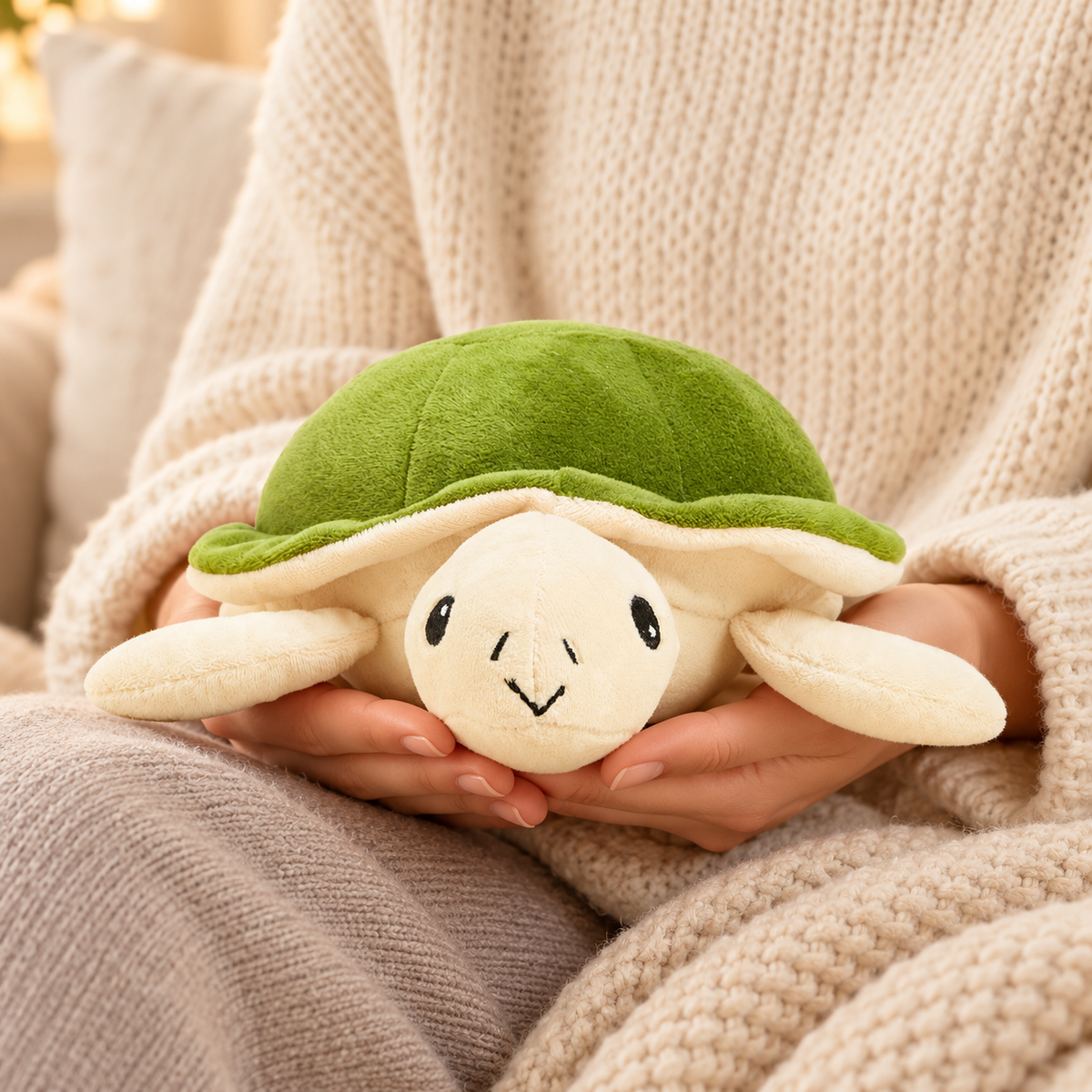 Warmies® Junior Turtle | 9" Microwavable Lavender Plush