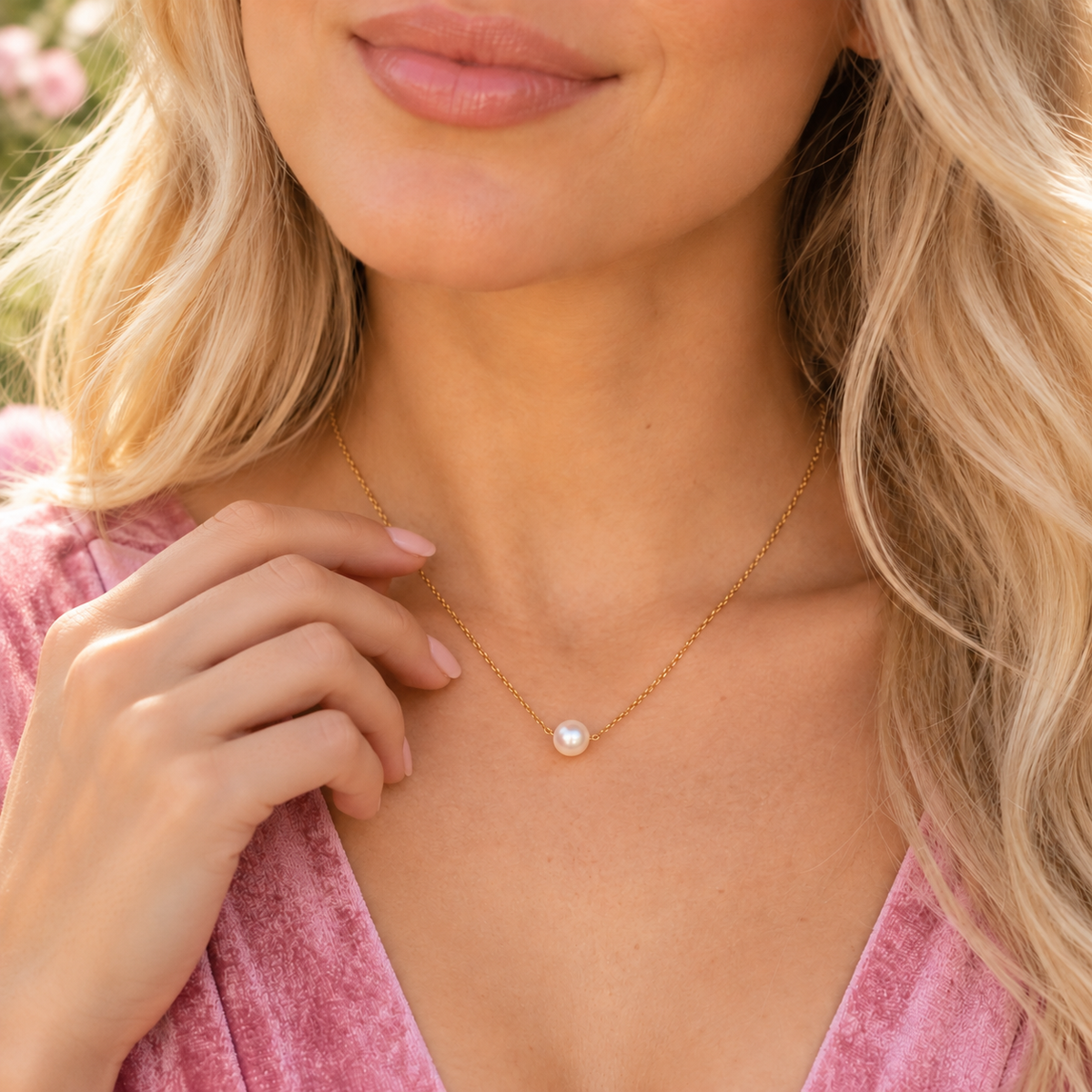 Everyday Pearl Dainty Necklace