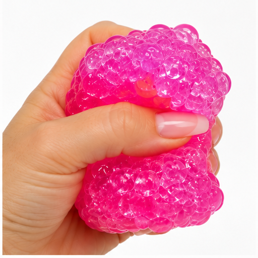 Super Solid Cube Squeeze Ball – Colorful Squishy Stress Toy