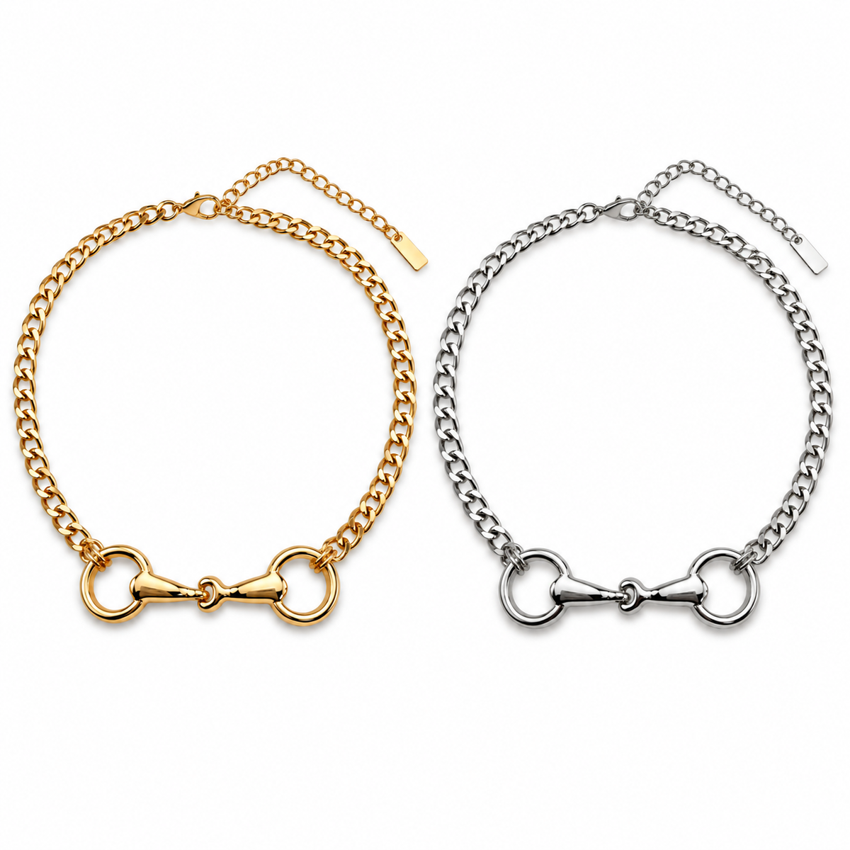 Bit & Bridle Equestrian Choker Necklace