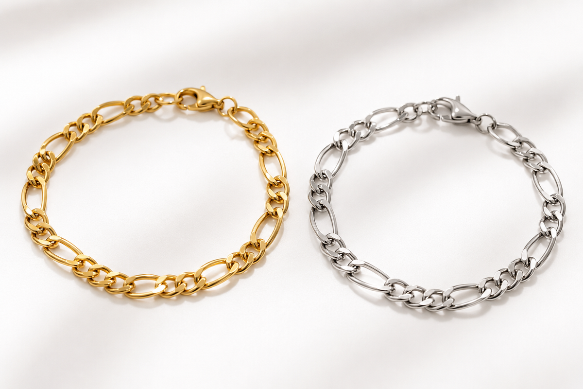 Everyday Figaro Chain Bracelet