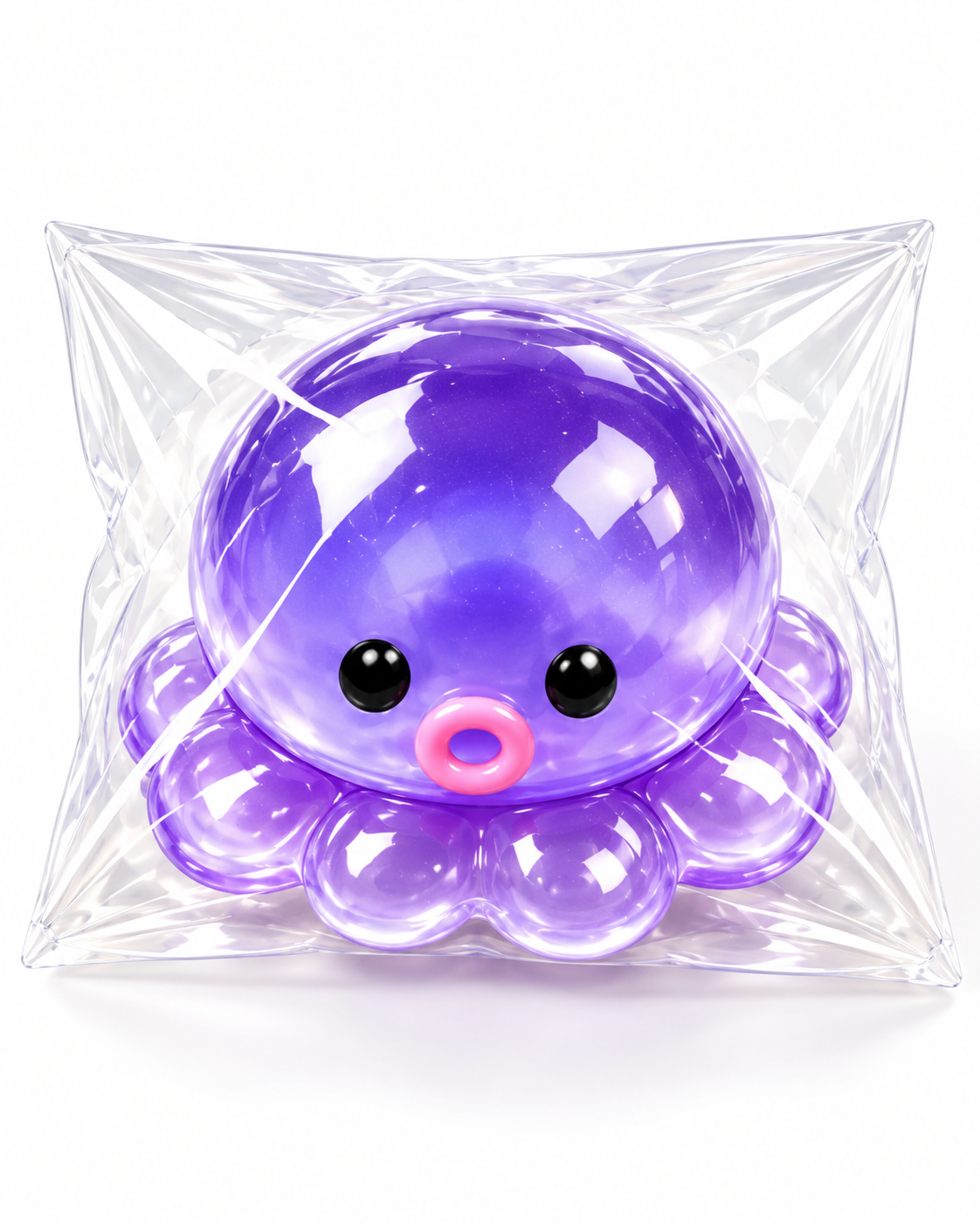 Jelly Wobble Taba Octopus Squishy | 3 Colors