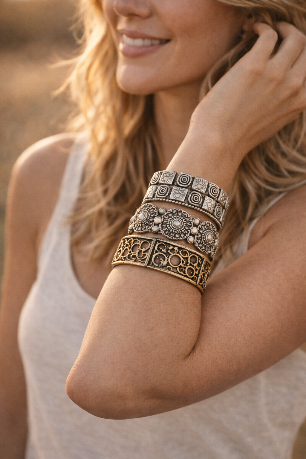 Outlaw Relic Bracelet Set