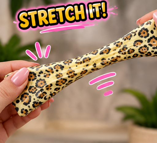 Wild Side Leopard Butter Squish | Stretchy Sensory Fidget Toy