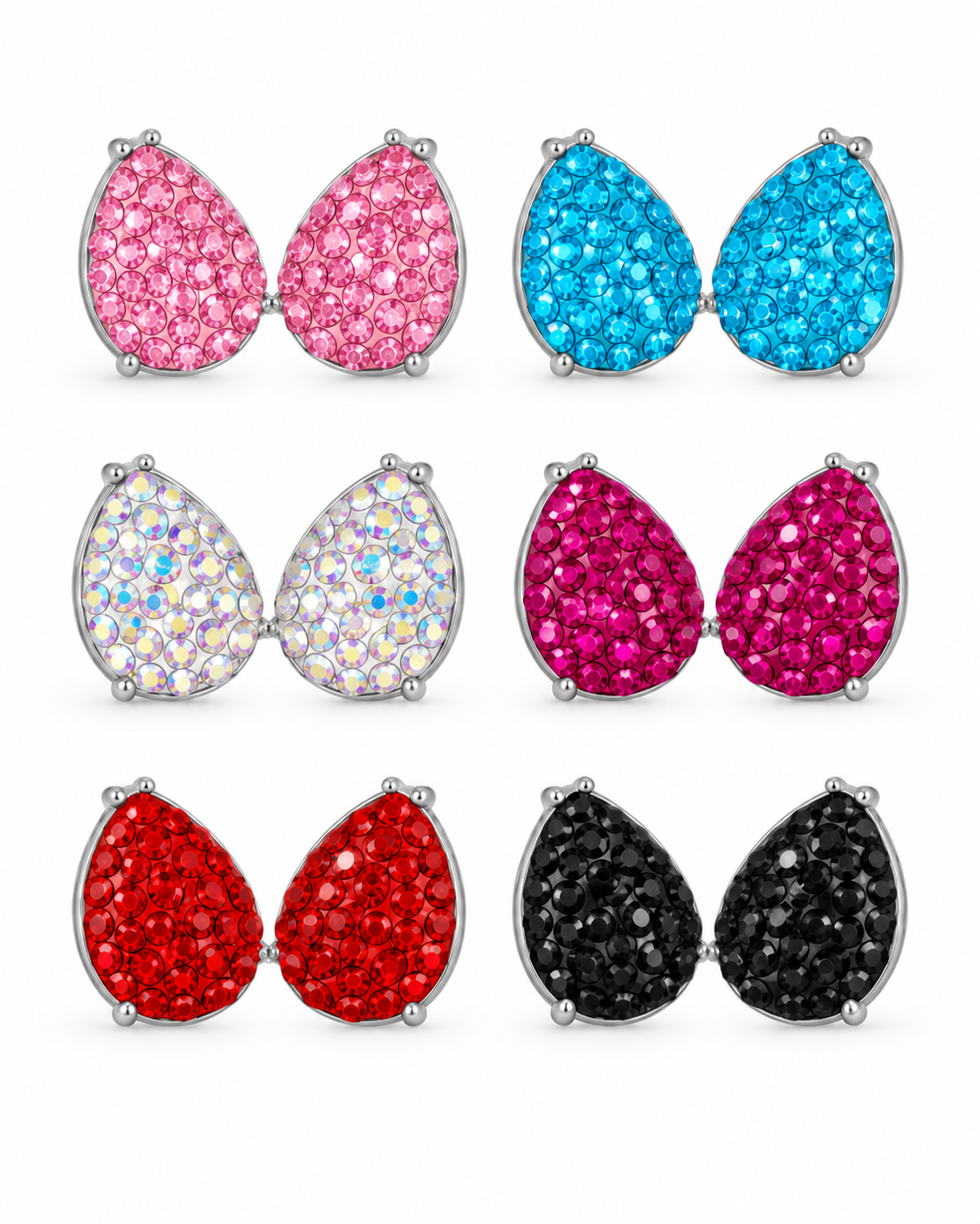 Afterglow Sparkle Teardrop Earrings