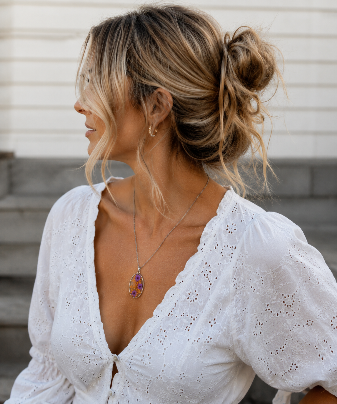 Wildflower Keepsake Necklace