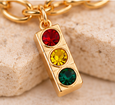 Road Trip Memories Gold Multi-Charm Bracelet | Travel-Inspired Jewelry