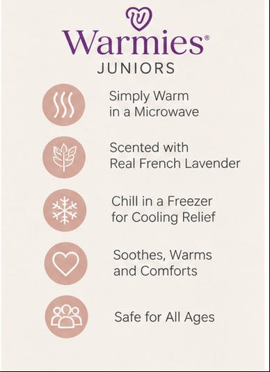 Warmies® Junior Cozy Chicken | Microwavable Lavender Plush