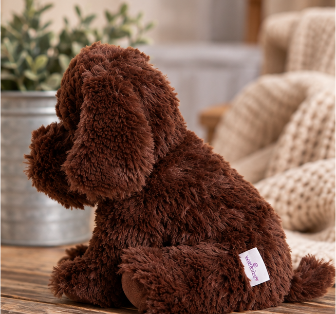 Warmies® Chocolate Labrador | Microwavable Lavender Plush