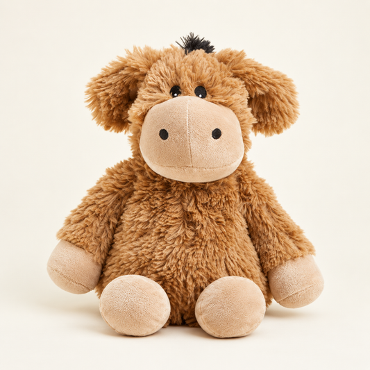 Warmies® Large Donkey | 13" Microwavable Lavender Plush