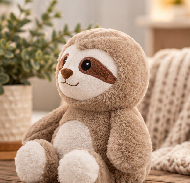 Warmies® Cozy Cute Sloth | Microwavable Lavender Plush