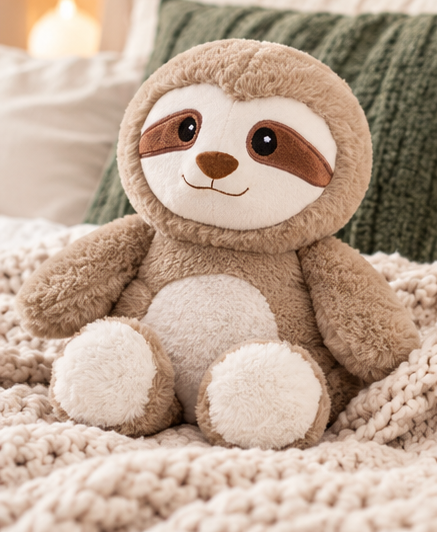 Warmies® Cozy Cute Sloth | Microwavable Lavender Plush