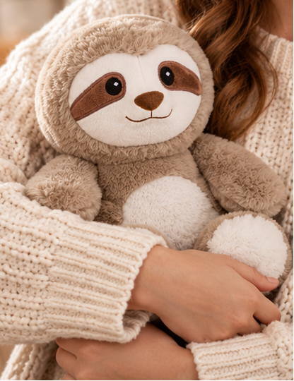 Warmies® Cozy Cute Sloth | Microwavable Lavender Plush