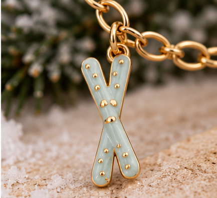 Winter Wonderland Multi-Charm Necklace | Gold Winter Jewelry